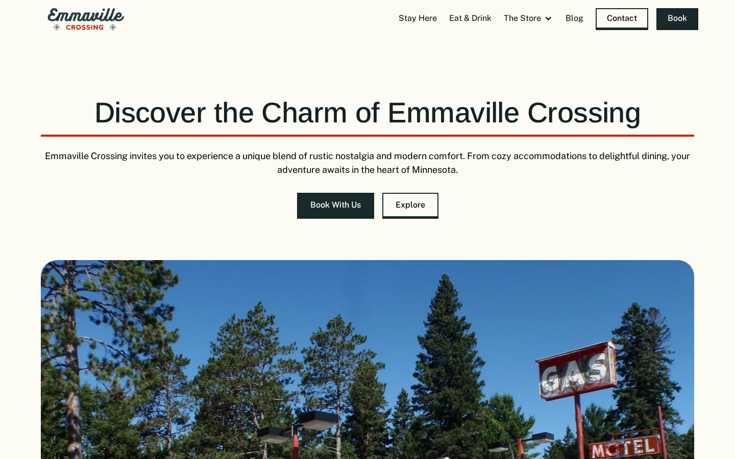 Emmaville Crossing interface