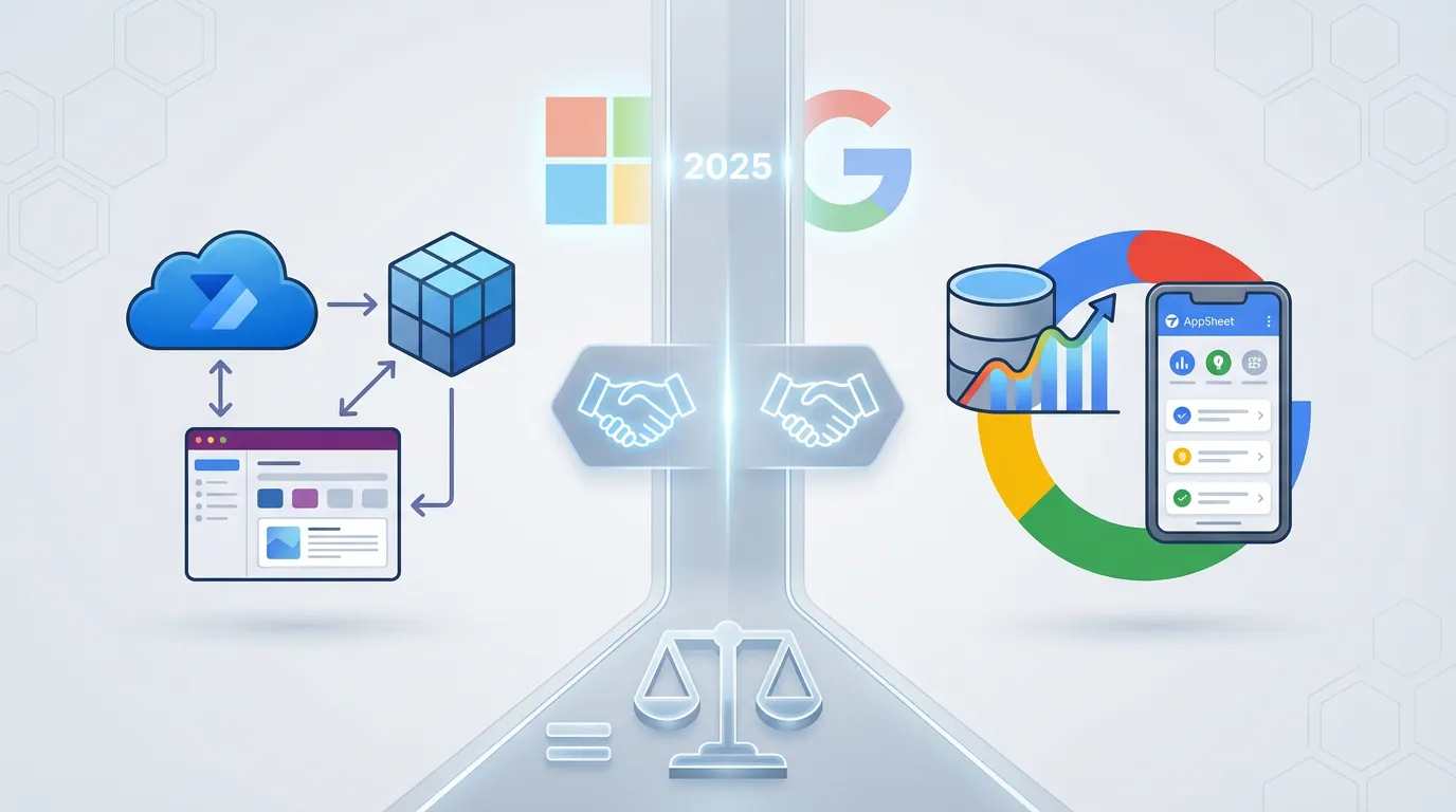 Microsoft Power Platform vs. Google AppSheet & Looker Studio: The Ultimate Low-Code Comparison (2025)
